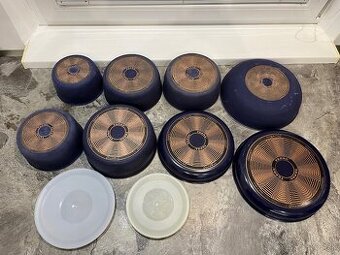 Tefal Ingenio hrnce a panvice, kryty 8ks