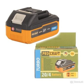 Turbo batéria Procraft 20/4