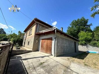 NA PREDAJ, dvojgeneračný rodinný dom v Ózd za 30 000 eur.