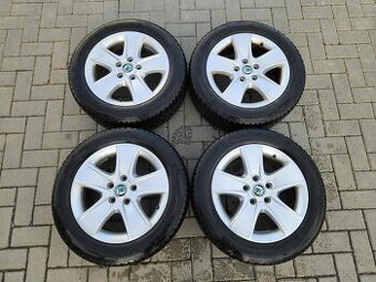 PREDAM ELEKTRONY ŠKODA s pneu 5x112 r16 - zimná sada BARUM