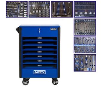 Dielenský vozík Mettalo blue 8/6