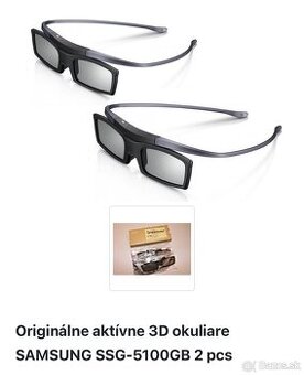 Samsung SSG-51100GB 3D okuliare