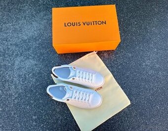 Louis Vuitton tenisky zenske biele komplet balenie