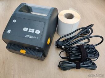 Tlačiareň etikiet Zebra ZD420 ZD 420 DT 203dpi Bluetooth LAN