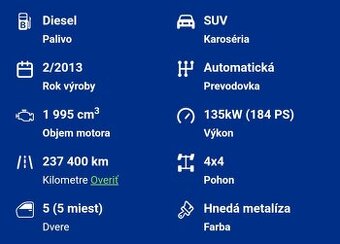 BMW X3 xDrive20d AT 135kW184HP A8