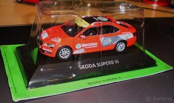 ŠKODA SUPERB III /Tour de FRANCE/ , 1:43 , DE AGOSTINI ,