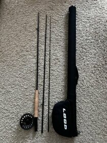 Muškársky prút LOOP Adventure 690-3+ navijak LOOP EVOTEC CLV