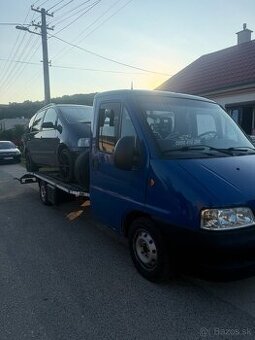 Peugeot Boxer 2.5D – odťahový špeciál