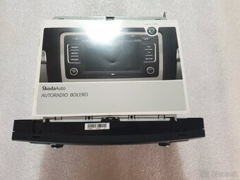 Predam radio SKODA BOLERO+original kod a manual
