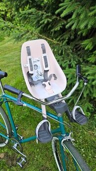 Detská sedačka na bicykel Urban Iki - ružová