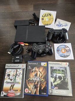 Playstation 2 Slim 75003 + 6 hier