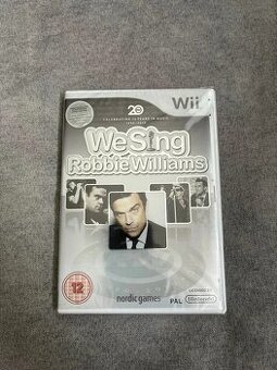 We Sing: Robbie Williams – Nintendo Wii (NOVÉ, zabalené)