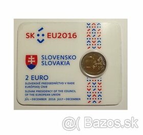 2€ coincard slovensko 2016