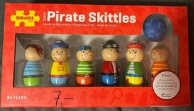 Bigjigs Toys Drevené kolky - Piráti