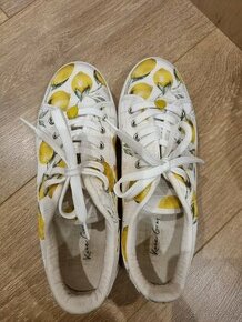 Tenisky s citronmi kate gray vel 38 - 1