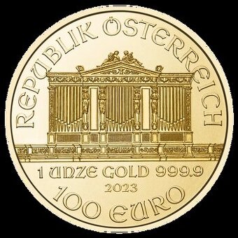 Zlatá investičná minca Wiener Philharmoniker 1 Oz