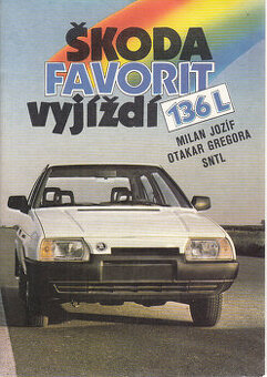 Škoda Favorit vyjíždí