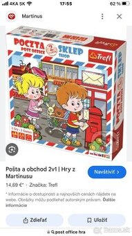 Posta a obchod spoločenská hra