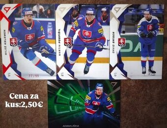 Hokejové kartičky Slovenská reprezentácia