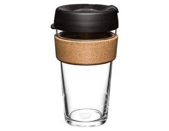NOVÝ Hrnček KeepCup Brew Cork Black 454 ml L