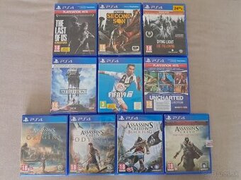 Predám hry na PS4