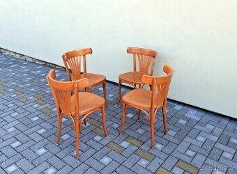 Celodřevěné židle TON 4ks