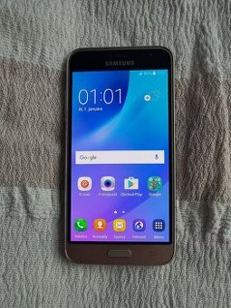 Samsung galaxy J3 2016 zlatý plne furnkcy akurát batéria