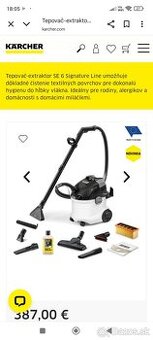Predám tepovac Kärcher signature6