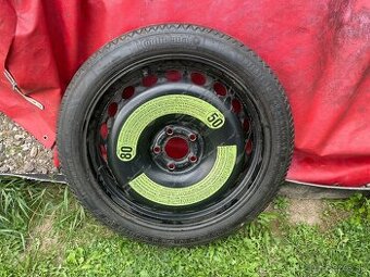 Predám tenké dojazdové koleso 5x112 R19 original Audi A4 B8 - 1