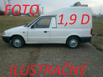 ROZPREDAM SKODA FELICIA PICK UP S NADSTAVBOU - 1