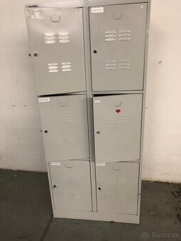 Satnikove kovové plechové skrine 80x50x180cm