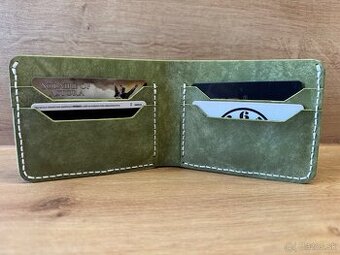 Handmade luxusná peňaženka z prémiovej talianskej kože