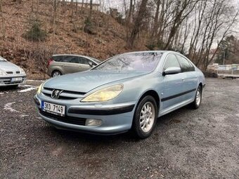 Peugeot 607 2.2 HDI 98kW digitální klima JBL kůže 2001