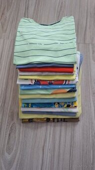 Detské tričká veľkosť 116 spolu(15ks)