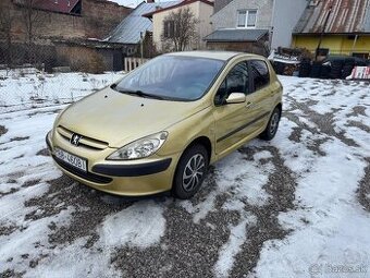 PEUGEOT 307 1.4 BENZÍN, 2003, NAJAZDENÉ LEN 103xxx KM