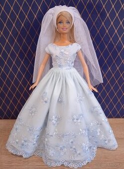 Barbie -svadobne šaty pre Barbie