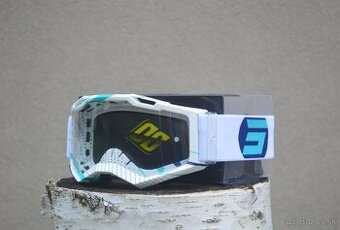 Okuliare brile SHOT biele modré