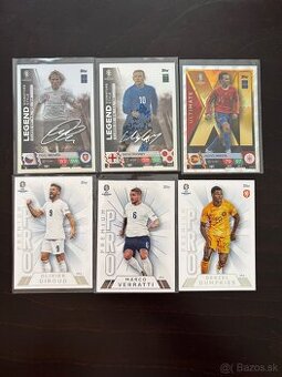 Futbalové karty -Mix