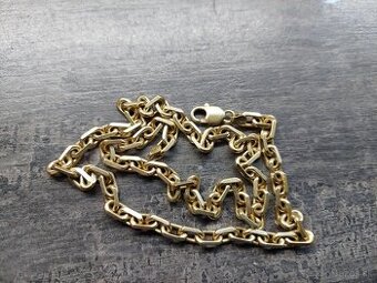 Zlata retiazka + naramok +prsten 14k,124g.