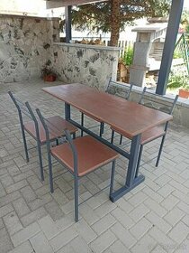 Záhradné sedenie - stôl +stoličky