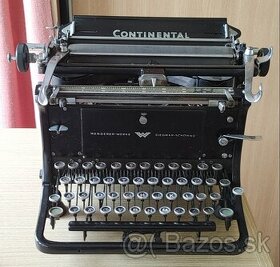 Predam stary plne funkcny pisaci stroj Continental - 1