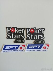 Gumené nálepky PokerStars