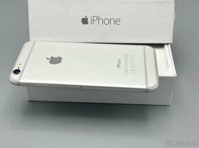 Apple iPhone 6 Silver 64GB 100% Zdravie Batérie Plne funkčný - 1