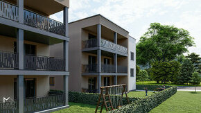 (E1) Dokončená novostavba 4-izbového bytu s terasou a pre