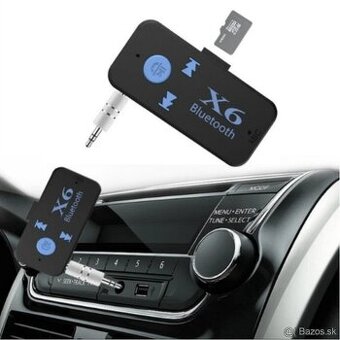 Transmitter sencor a x6 usb aux sd karta bluetoth