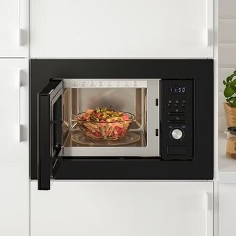 Nová mikrovlnka IKEA VÄRMD čierna