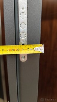 Vchodové dvere vonkajsie 90L antracit