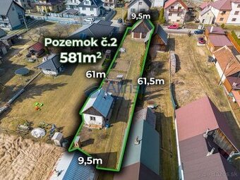 ☑️ STAVEBNÝ pozemok so stavbami v cene, na predaj v obci Výc