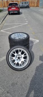 Disky BBS 5x112 r18 s pneu Dunlop 245/40 R18 aj samostatne
