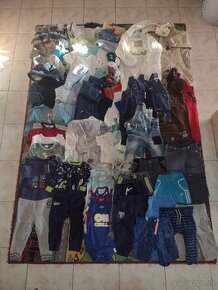 Balík 9-12 M, veľkosť 80, 66 ks oblečenia, 1 KS 0,50€.